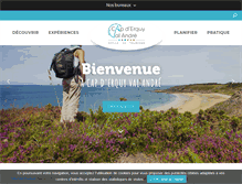 Tablet Screenshot of lamballe-tourisme.com